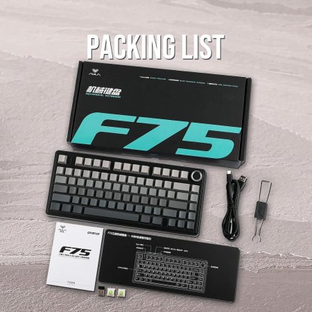 Aula Mechanical keyboard f75